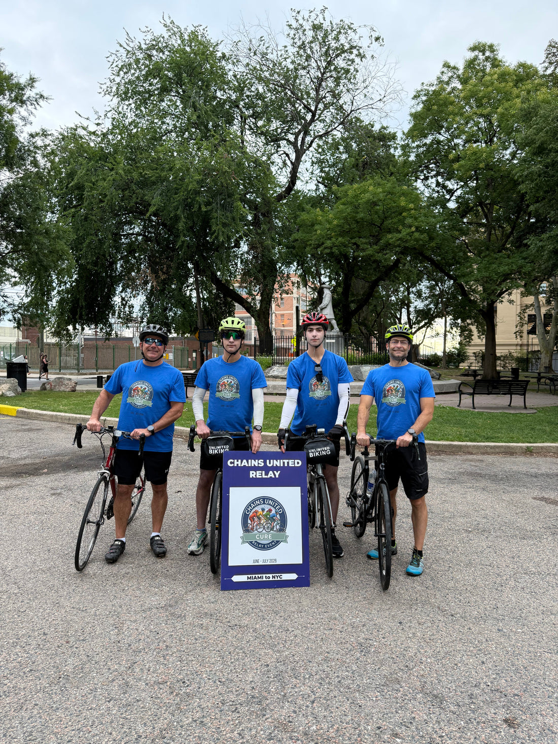 THE FINISH- 28th Day New Jersey/New York Chains United Relay - Part 1