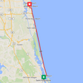 Segment 14: 7/4/2026 7:00 AM - St. Augustine to Jacksonville Beach
