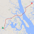 Segment 23: 7/8/2026 11:00 AM - Beaufort County to Beaufort