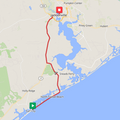 Segment 35: 7/15/2026 11:30 AM - Surf City to Jacksonville